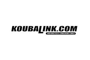 A logo of koubalink. Com, which is an online motorcycle shop