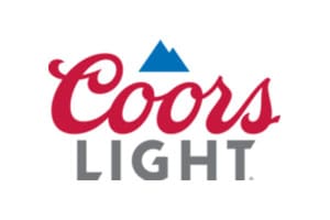 A logo of coors light